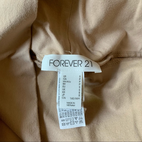 F21 | beige leggings - Picture 3 of 4